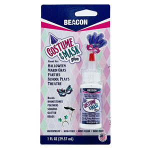 Beacon Fabri Tac Permanent Fabric Glue 8OZ Crafts Art Washable USA Made New  Look