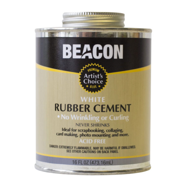 Artist's Choice White Rubber Cement - Image 3
