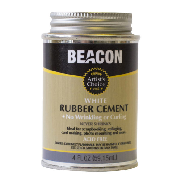 Artist's Choice White Rubber Cement - Image 4
