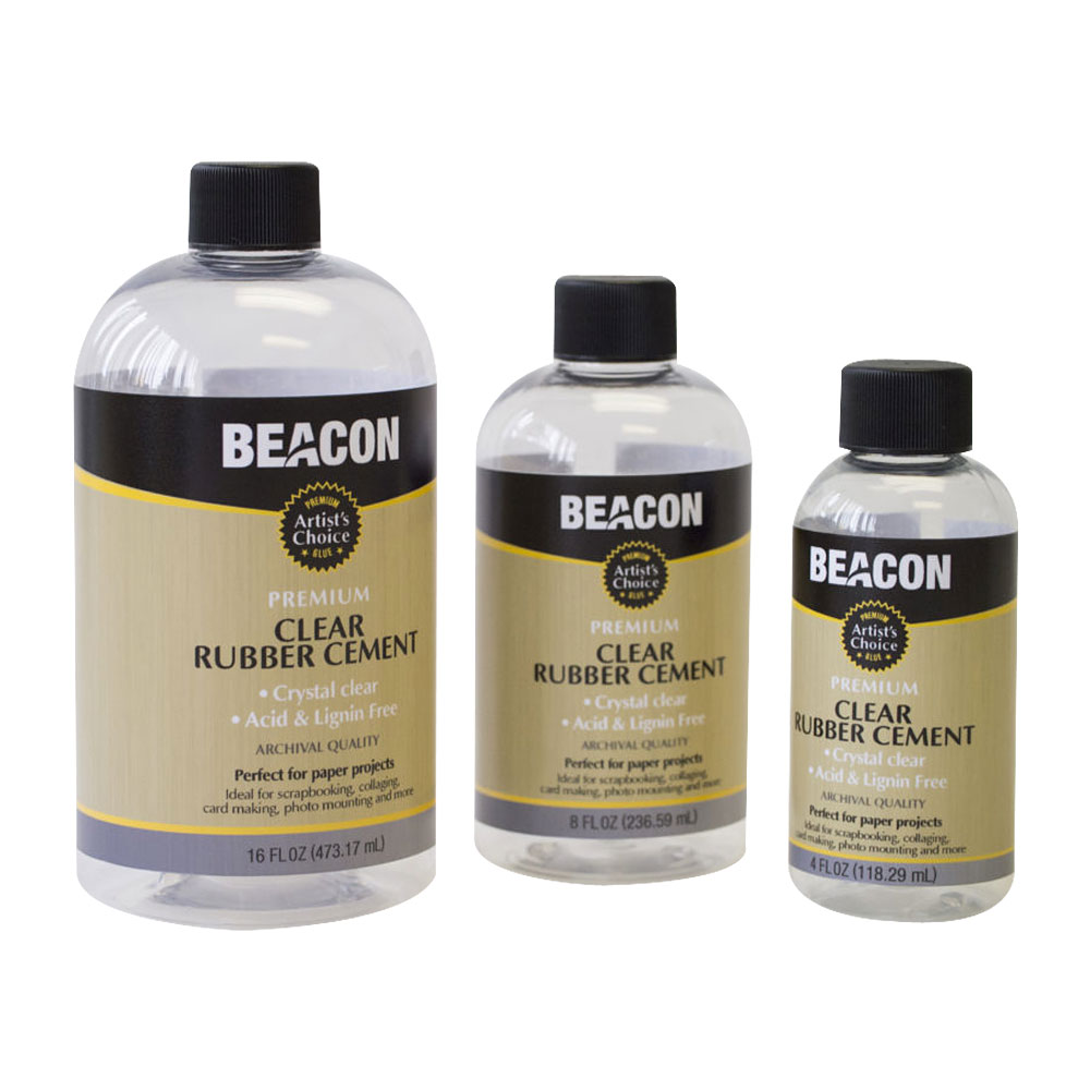 Artist's Choice Clear Rubber Cement - Beacon Adhesives