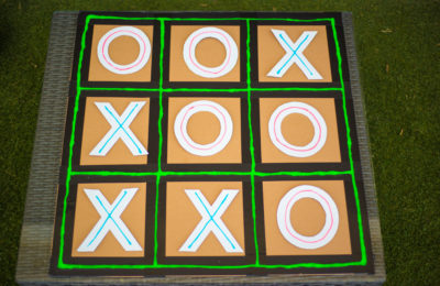 Outdoor Tic Tac Toe Game Beacon Adhesives