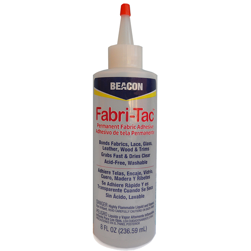 Beacon Adhesives Fabri-Tac Permanent Glue Clear (8 oz / 236.6 ml