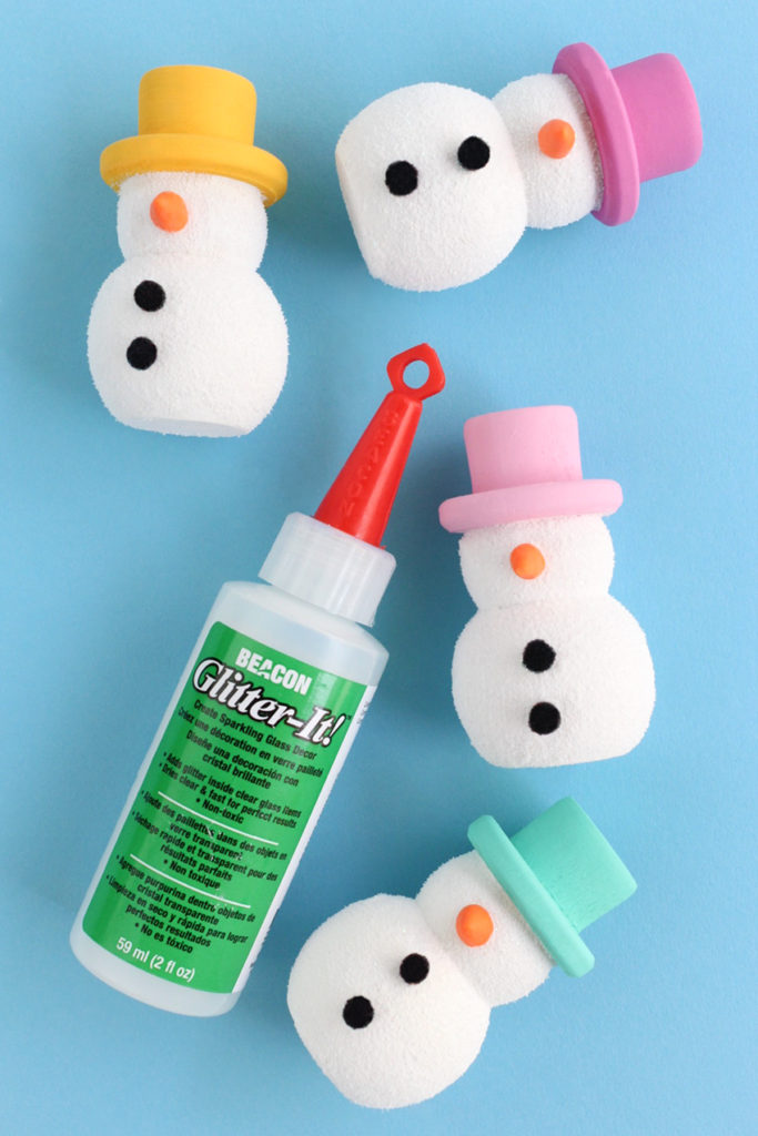 mini snowman craft