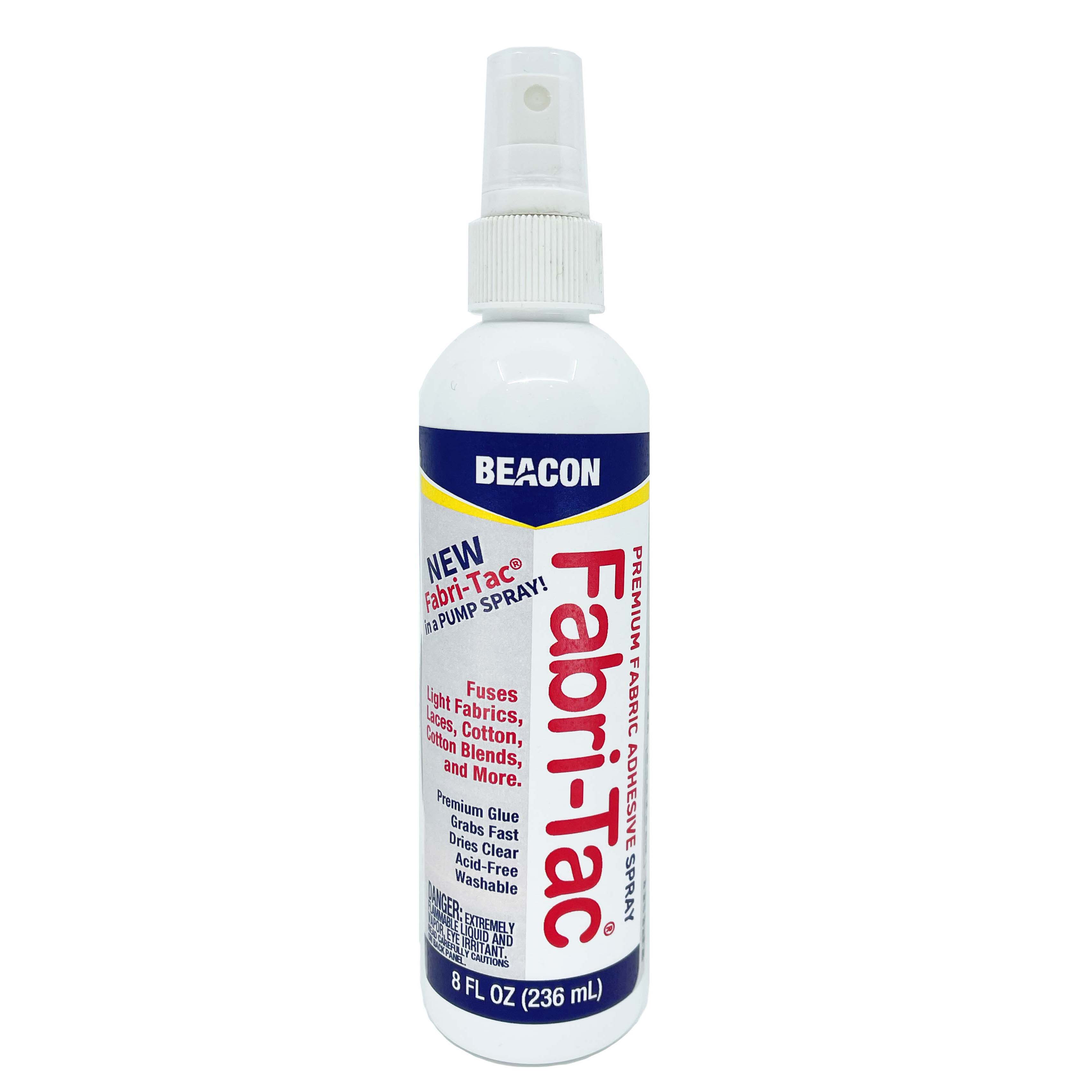 Fabri-Tac Permanent Adhesive Glue8 oz Bottle