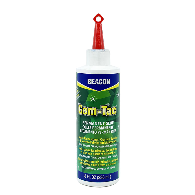 BEACON GEM-TAC Glue - handy 2oz bottle! Water-based, foam-safe, dries  clear, non-toxic