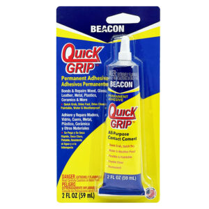 how long does it take fabritac glue to dry for rerouting? : r