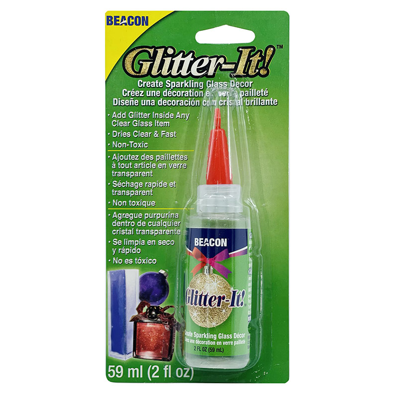 CrystaLac's glitter glue is the perfect sealer for my glitter. It